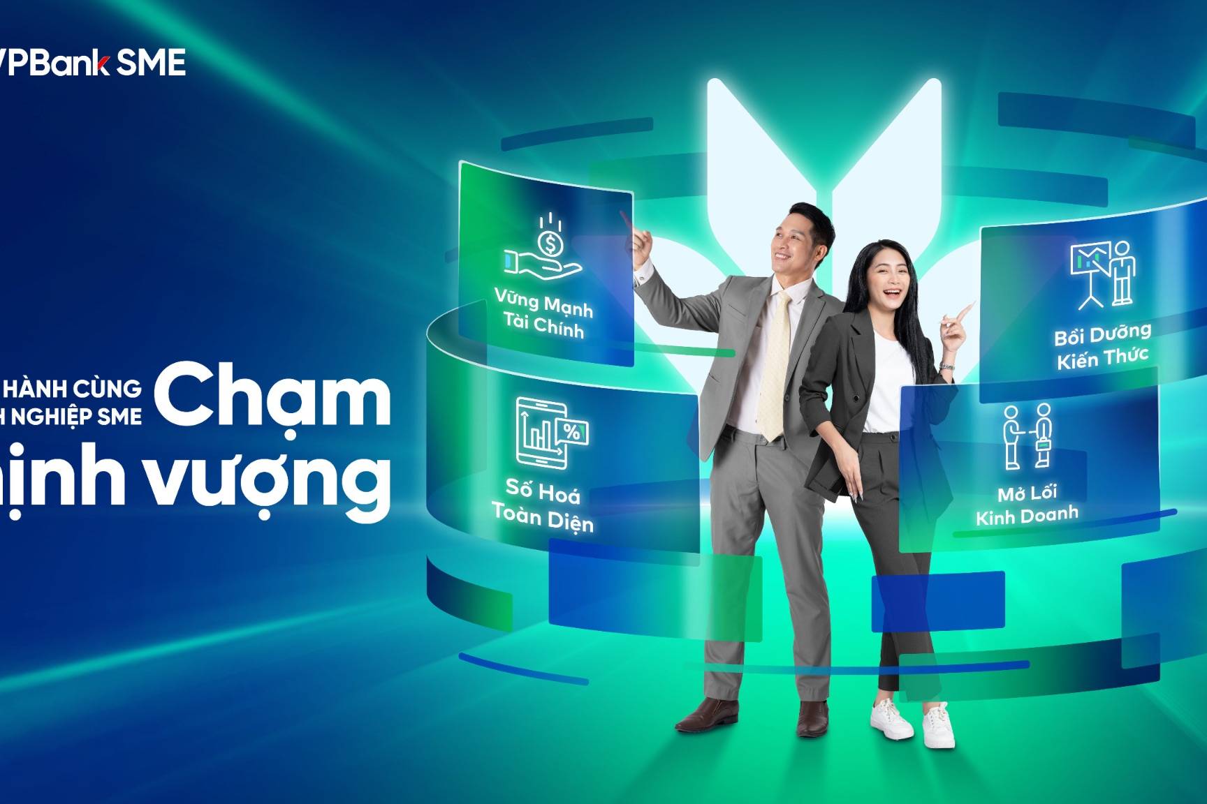 VPBank SME Chạm Thịnh Vượng master key visual