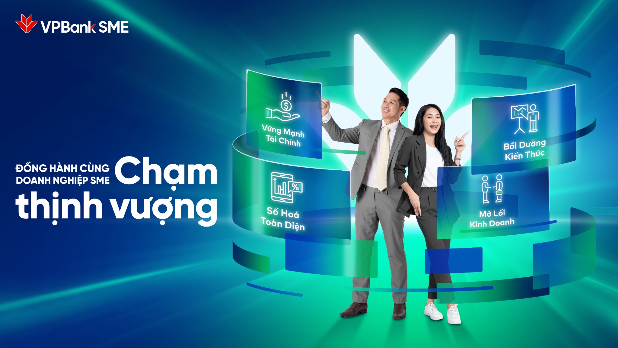 VPBank SME Chạm Thịnh Vượng master key visual